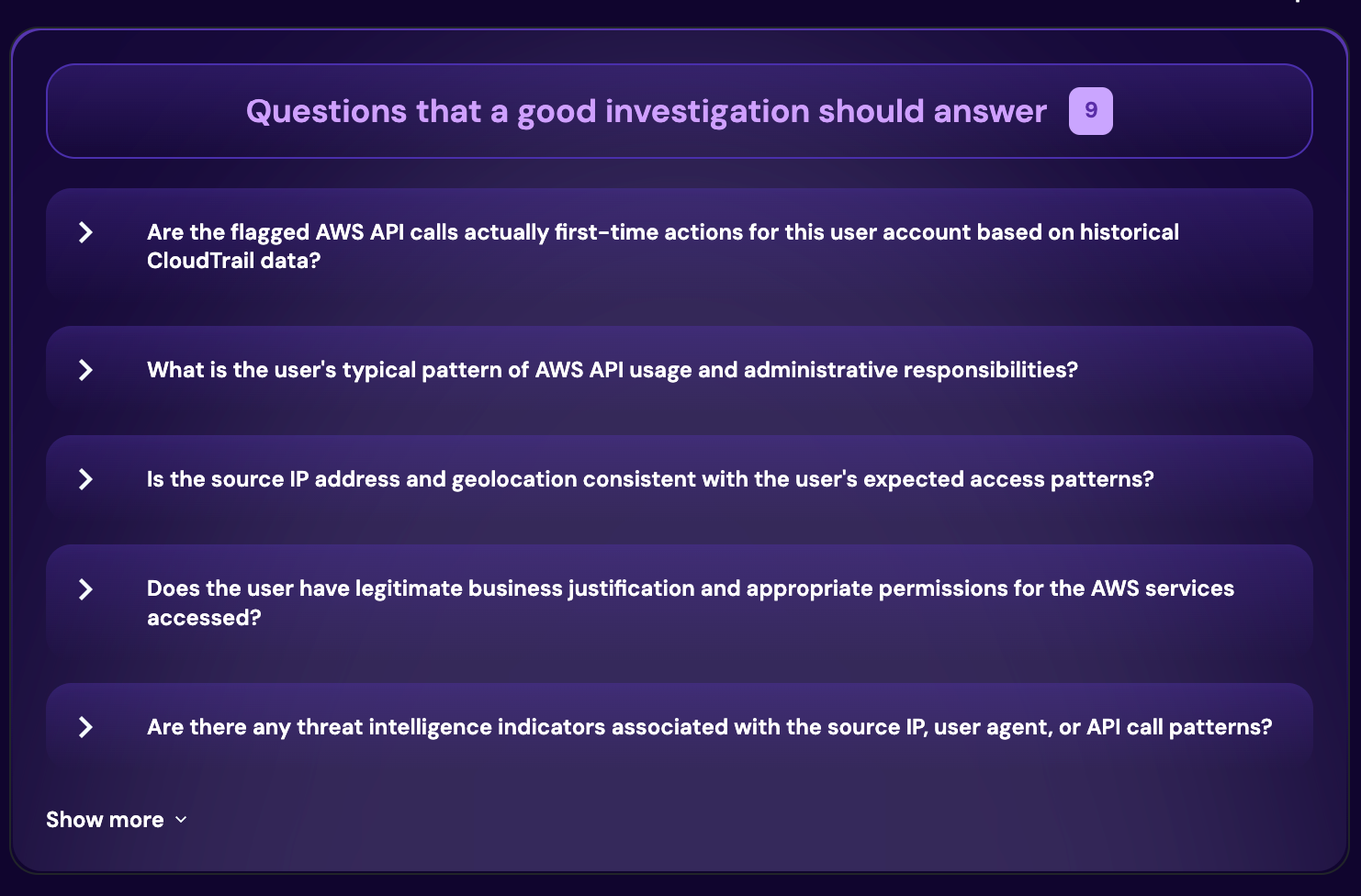 case quality questions